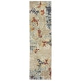 thumbnail image 3 of Oriental Weavers Evolution Area Rug - 8043K - 7'10" x 10'10" - in Beige/ Blue - Modern Style, Stain Resistant, Family and Pet Friendly , Dining, Living Room Rug, 3 of 8