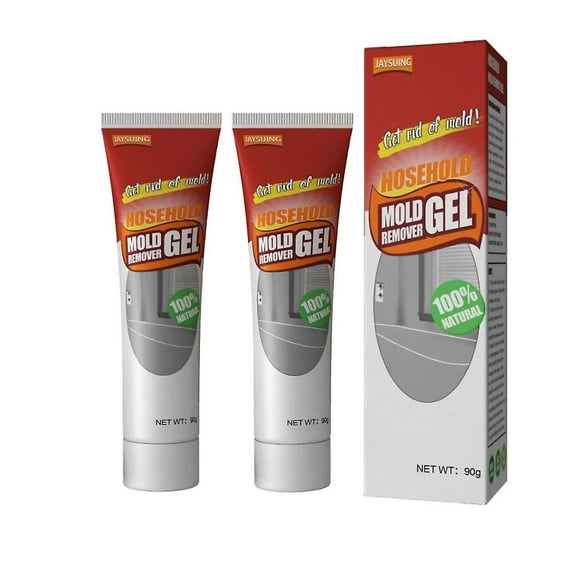2pcs 90g Mildew Removing Gel Mold Magic Remover Home Wall Tile Glass Glue Cleaning