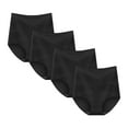 thumbnail image 3 of GEWSEY Tummy Control Shapewear Panties for Women-High Waisted Body Shaper Underwear Seamless Shapewear Panty Girdle (Black, M), 3 of 9