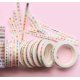 thumbnail image 1 of Washi Tape, Scrapbook Tape Craft Supplies 5 mm de ancho para bricolaje, manualidades decorativas, envoltura de regalos, álbumes de recortes (12 piezas) XianweiShao 1327533269001, 1 of 1