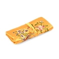 thumbnail image 3 of Women Organizer Box Handcrafted Yellow Floral Embroidery Pattern Satin Roll Holder Keepsake Storage Case Christmas Gifts, 3 of 6