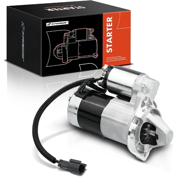 A-Premium Starter Motor Compatible with Nissan Frontier 2002 2003 2004 V6 3.3L Xterra 2002 2003 2004 V6 3.3L 12V 1.4KW 11-Tooth Clockwise Replace# M000T87481 23300-4S103