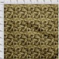 thumbnail image 4 of oneOone Polyester Spandex Olive Green Fabric Geometrical Shape Sewing Craft Projects Fabric Prints By Yard 56 Inch Wide, 4 of 4