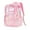 Pink, variant on SPEKSEE Clear Backpack for School, Heavy Duty TPU Transparent Backpack Stadium Events Approved, Clear Bookbag