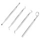 thumbnail image 1 of Kit de higiene dental para eliminar placa y sarro Kit de blanqueamiento dental con espejo de dentista Limpieza de dientes Juego de 4 piezas (4 piezas), 1 of 5