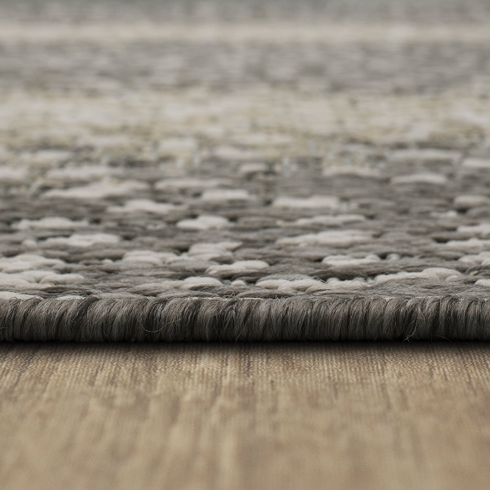 Mohawk Home Gazelle Skin Outdoor Area Rug, Light Grey, 10' x 13'