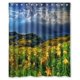 thumbnail image 1 of ABPHQTO Hermoso paisaje natural Cortina de ducha de flores Cortina de ducha impermeable 150x180 cm, 1 of 2
