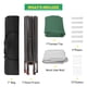 thumbnail image 4 of Yeshouse Carpa plegable de 4 x 4 metros (13 x 13 pies) para todo tipo de clima con mosquitera - Refugio solar de acero resistente de 6 lados con bolsa de transporte - Carpas tipo pabellón para patio, 4 of 8