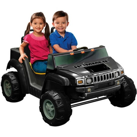 Kid Motorz Two-Seater Hummer H2 Boys  12-Volt Battery-Powered Ride-On  Black