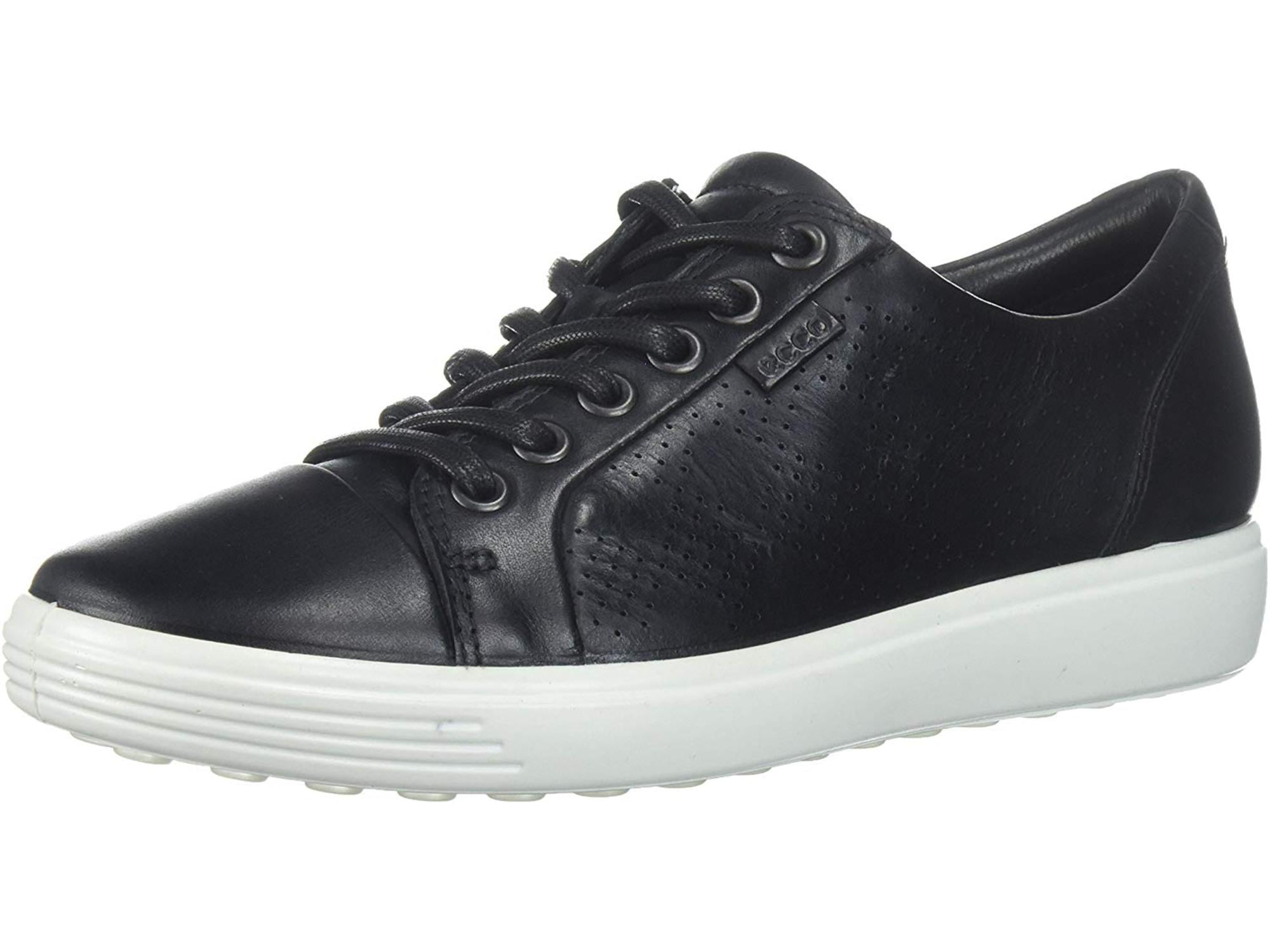 ecco perforated leather sneaker