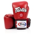 thumbnail image 1 of Guantes de boxeo Fairtex BGV1BR Muay Thai transpirables 350 g rojos, 1 of 5