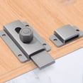 thumbnail image 4 of Verrou de Sécurité en Alliage d'Aluminium Solide pour Entrepôt Garde-Robe Domestique Argent, 4 of 10