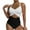23White, variant on Hicidod One Piece Swimsuits for Womens Tummy Control Push Up Bathing Suits V Neck Cutout Modest Backless Beach Swim Suit