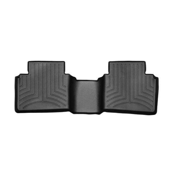WeatherTech Custom Fit FloorLiners compatible with 2019-2022 Nissan Altima - 2nd Row, Black