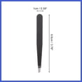 thumbnail image 2 of Vocoste Portable Eyebrow Tweezer Kit for Bathroom Travel Black 1 set, 2 of 5