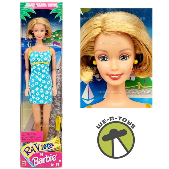 Riviera Barbie Doll Special Edition Multi-Lingual Box 1998 Mattel 22974