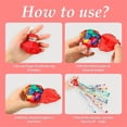 thumbnail image 3 of 10Pack Streamers Popper Hand Throw Streamers No Mess Confetti Magic Paper Cracker for Celebration Bi, 3 of 5