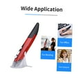thumbnail image 3 of Keyboard 2.4GHz Wireless Optical Pen Mouse Ergonomic Pen Mouse With Adjustable 500/1000DPI Plug And Play Wide Compatibility Blue, 3 of 7