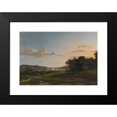 thumbnail image 2 of Patrick Nasmyth 18x14 Black Modern Framed Museum Art Print Titled - A View of Cessford and the Village of Caverton, Roxboroughshire in the Distance, 2 of 5