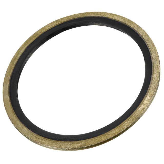 Sellado Juntas Arandelas M48 59,5x48x2mm Carbono Acero Nitrilo Goma Junta, Paquete de 10 Unique Bargains arandelas de sellado