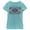 Tahiti Blue, variant on Girl's Aladdin Magic Carpet View Graphic Tee Tahiti Blue X Large