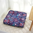 thumbnail image 2 of 22 Inch Boho Floor Cushion for Yoga Sitting, Dutch Velvet Square Meditation Pillow, 2 of 7