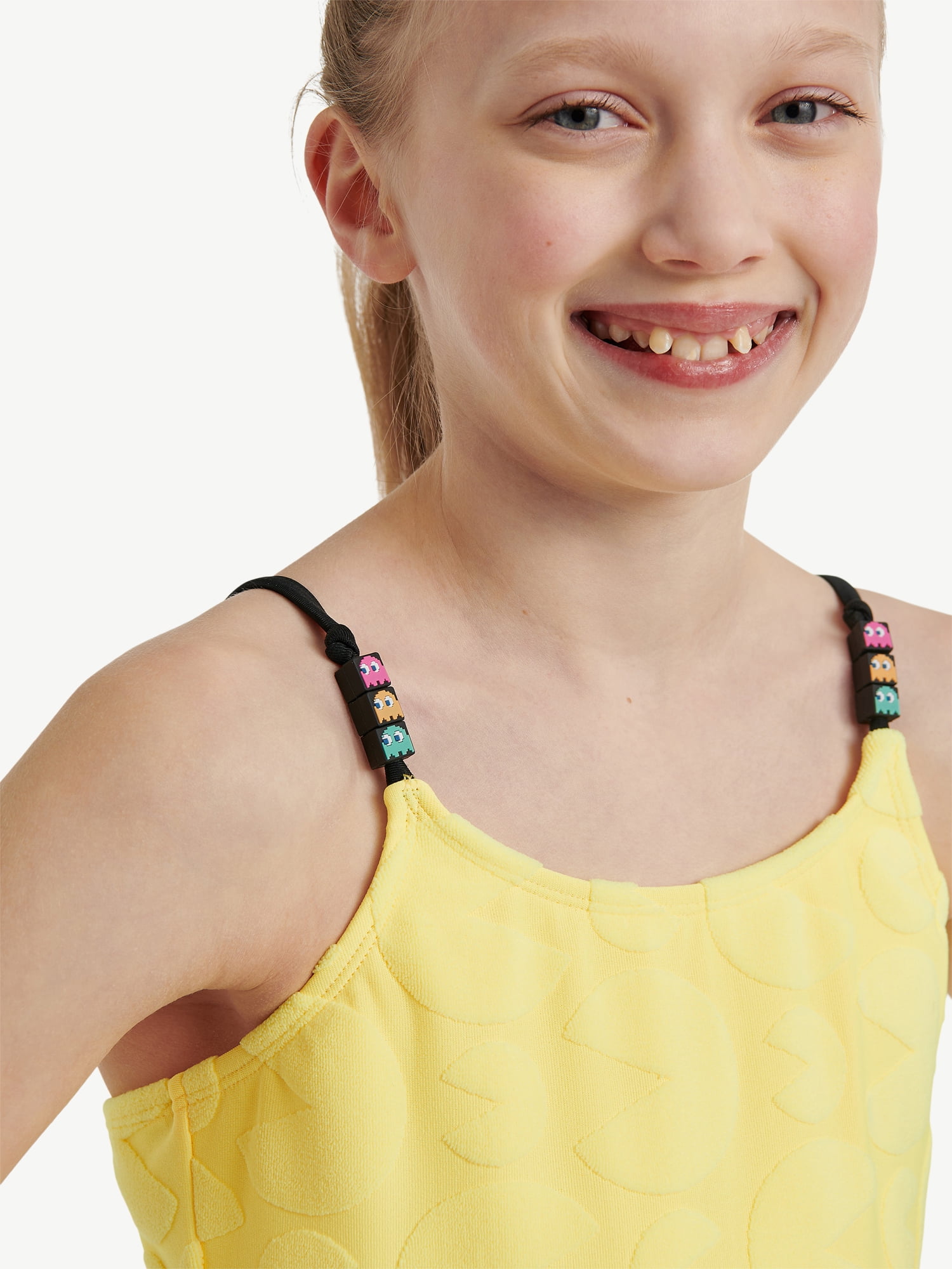 Justice Girls Terry Pacman One-Piece, Sizes 5-18