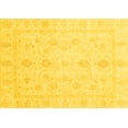 thumbnail image 1 of Ahgly Company Indoor Rectangle Oriental Yellow Traditional Area Rugs, 2' x 5', 1 of 4