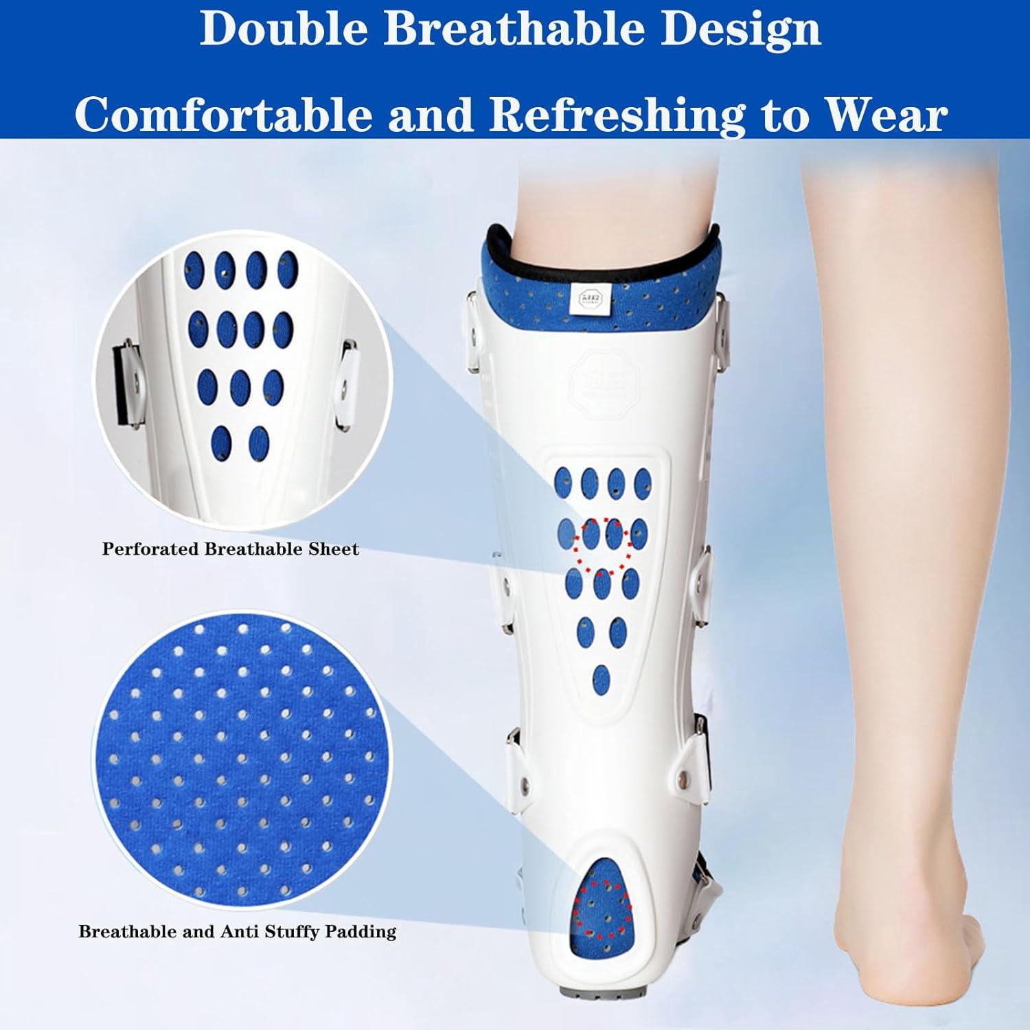 New Plantar Fasciitis Night Splint Ankle Support Brace Ankle Foot Drop AFO Brace Orthosis Splint for Ankle Foot Injuries Sprain Broken, Healing Fasciitis Support Achilles,B Left,S,A Right-L