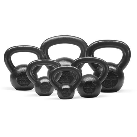 Yes4All Combo Cast Iron Kettlebell Weight Set (10 & 15