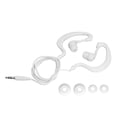 thumbnail image 1 of Waterproof Swimming Headset with 3.5mm Plug and Spare Earplugs for Swimming, Running and Surfing, White, 1 of 4