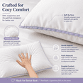 thumbnail image 4 of Decorative Soft Pillow, Comfortable Sofa and Bed Accent Cushion, Cozy Home Decor Pillow for Living Room, Bedroom, Guest Room, Office Chair, Reading Corner and Daily Relaxing Spaces, White-M, 4 of 7