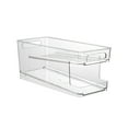 thumbnail image 2 of Fiudx Organizador para Refrigerante, Ideal Almacenamiento de Doble Capa, Contenedor de Pet Transparente para Congelador, Soporte para Latas de Cerveza, Ideal para La Despensa de Cocina, Práctico para, 2 of 7