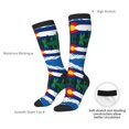 thumbnail image 5 of Knee High Socks for Women Colorado Flag Print Long Tube Sock Uniform Socks, 5 of 7