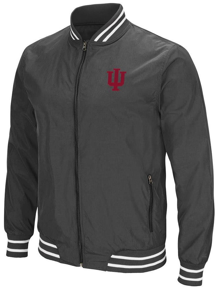Mens Indiana Hoosiers Full Zip Jacket by Colosseum