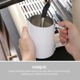 thumbnail image 2 of Glaciersei Pichet à Lait Machine à Café avec Tasse à Mousseur pour Mini Tirer Fleurs Blanc Acier Inoxydable, 2 of 5