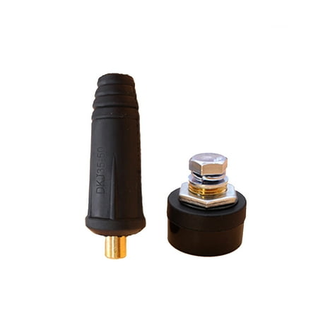 

2Pcs/Set DKJ25-50-70 European Style Welding Cable Panel Socket Connector Kit