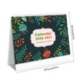 thumbnail image 3 of Deeceymbur 2026 to 2027 18 Month Desk Calendar Multinational Holidays Cactus Standing Flip Planner for Home Office Supplies 8.07in, 3 of 6