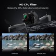 thumbnail image 4 of K&F CONCEPT ND/PL Filter Set Compatible with DJI Mini 5 Pro, 6 Pack CPL ND4&PL ND8&PL ND16&PL ND32&PL ND64&PL Polarizer Neutral Density Drone Lens Accessories, Multi Coated HD Optical Glass, 4 of 6