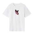 thumbnail image 1 of Camiseta de mujer de verano de moda para mujer, camiseta básica para caminar, playa, oficina, vacaciones SG, 1 of 7