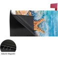 thumbnail image 4 of Coolnut Mailbox Covers, Magnetic Standard Size Watercolor Seashells Sea Star and Stones Seasonal Mail Wraps for Home Outdoor Decor, 20.7"x18.03", 4 of 5