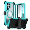 thumbnail image 1 of Case For Samsung Galaxy S26 Ultra/S26 Plus/S26, Non-Slip Magnetic Shell With Supports Wireless Charging Kickstand Cover, 1 of 4