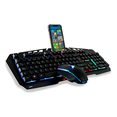 thumbnail image 2 of Kit Gamer Teclado Y Mouse Mecánico Con Soport Starket Sk-006 Lab.G, Negro, 2 of 5