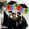 thumbnail image 2 of PMU Graduation Grad Cap Shape 28 Inch Mylar Balloon Pkg/5, 2 of 6