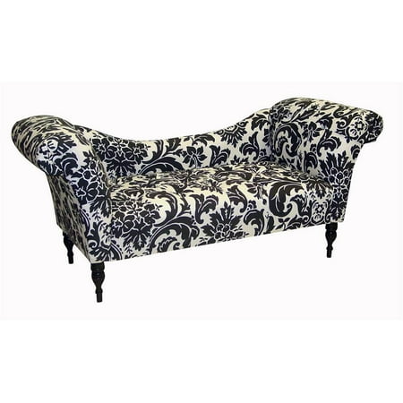 Black White Paisley Chaise Walmart Com