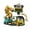 Gold, variant on Glass Teapot Set, Heat-resistant Glass Tea Set, Semi-automatic with Infuser Teapots, Lazy Kungfu Teapot, For Tea Preparation in the Home Office Teapot
