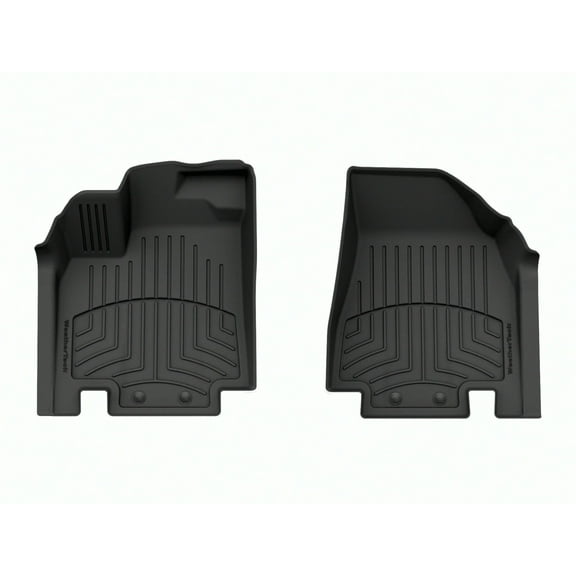 WeatherTech FloorLiner HP Custom Fit Floor Mats compatible with QX60, Pathfinder - 1st Row (Driver & Passenger), Black