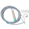 thumbnail image 1 of 4mm Cylindrical Inductive Proximity Sensor Detection Switch (BEM12-04-AK AC90-250V AC NO), 1 of 8
