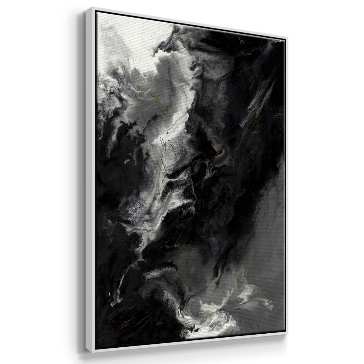Changes Framed Premium Gallery Wrapped Canvas - Ready to Hang - 25 x 37 - White Floating Frame