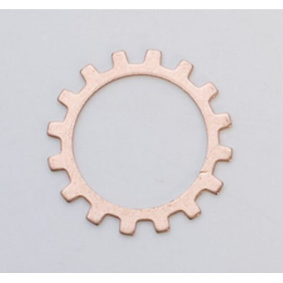 Copper Open Gear, 24 Gauge, 3/4 Inch, Pack of 6